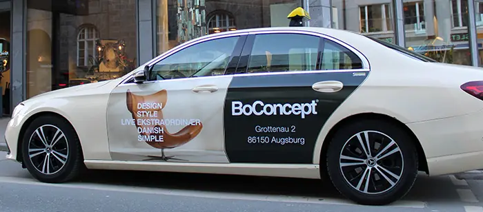 Plakat Taxi Werbung Schimanski