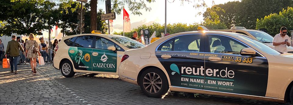 Taxiwerbung Düsseldorf – Kampagnenmotiv 3